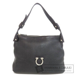 Salvatore Ferragamo Hobo Bag Gancini Leather